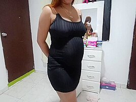 Keilimar Is Pregnant And Is Sucking Cock The Way She Likes